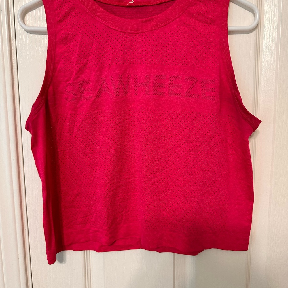 Lululemon SeaWheeze Exclusive Crop Tank – Pink – Size 8